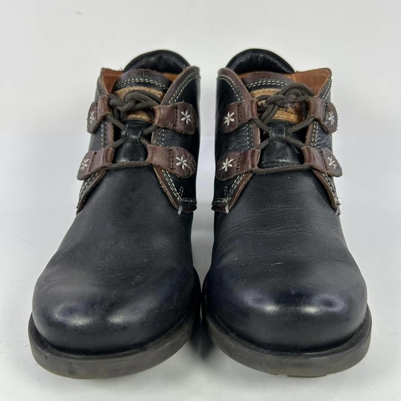 PIKOLINOS Black and Brown Ankle Boots - Picture 3 of 10
